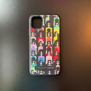 Alice + Olivia x Casetify iPhone 11 Leather Case